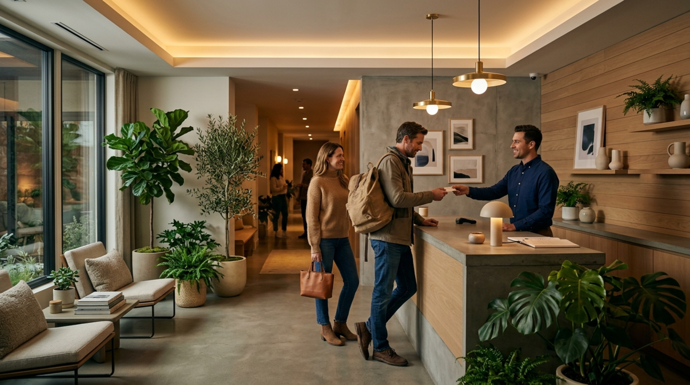 Hotelová lobby